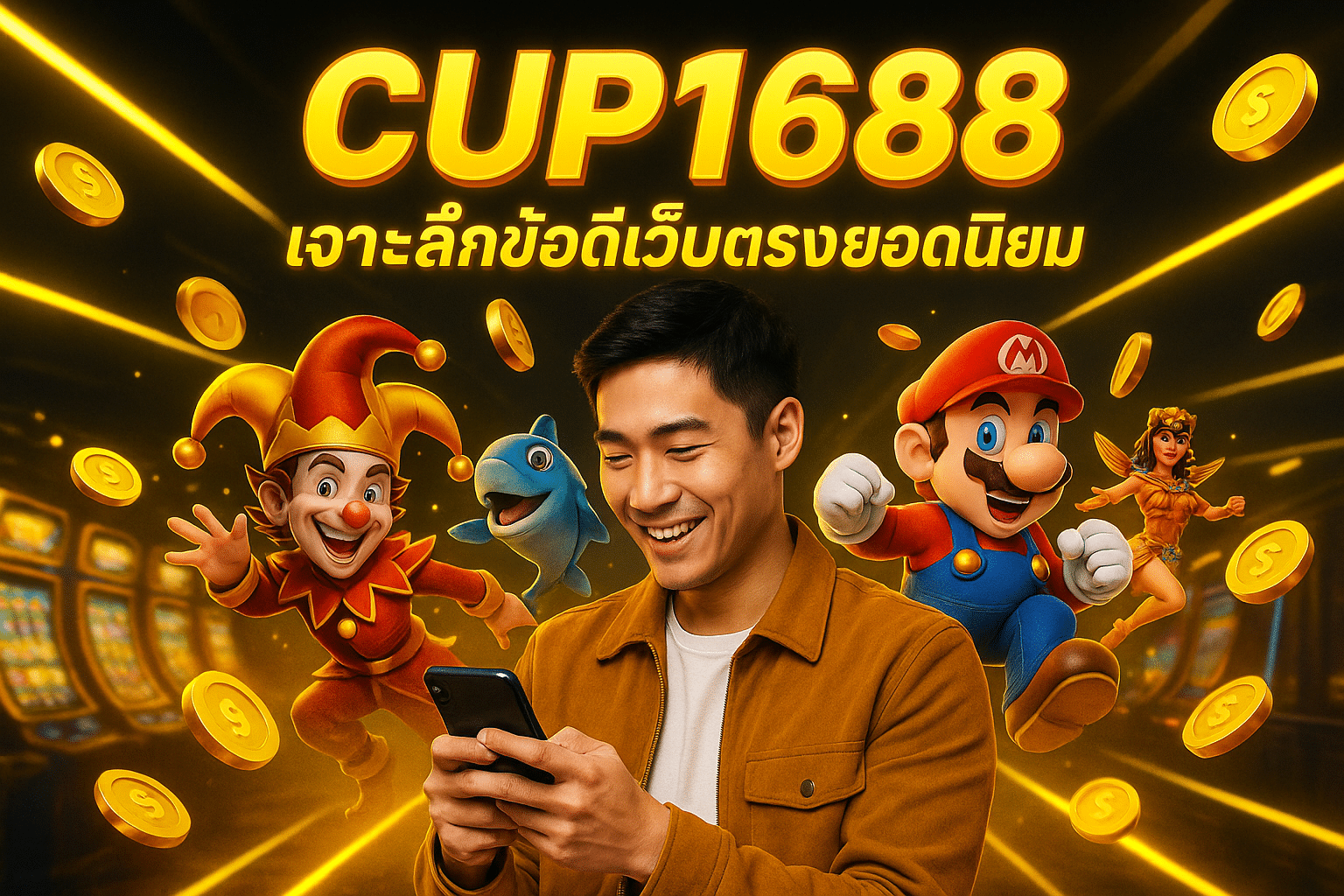CUP1688 เจาะลึกข้อดีเว็บตรงยอดนิยม
